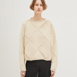 Entrelac Pullover